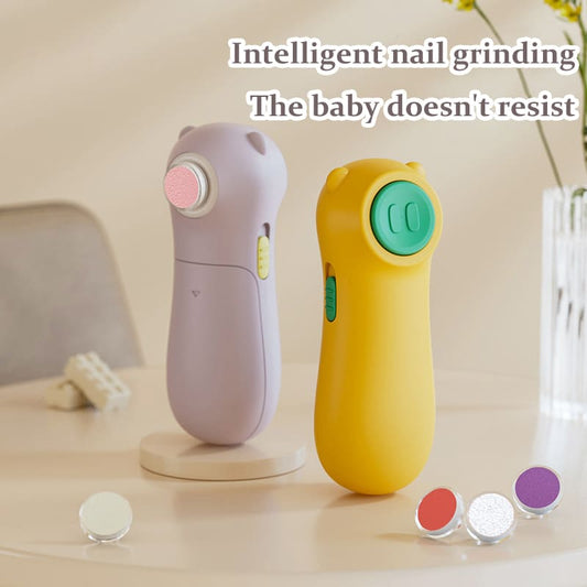 Baby Electric Nail Grinder, Nail Trimming, Baby Nail Clipper & Polishing