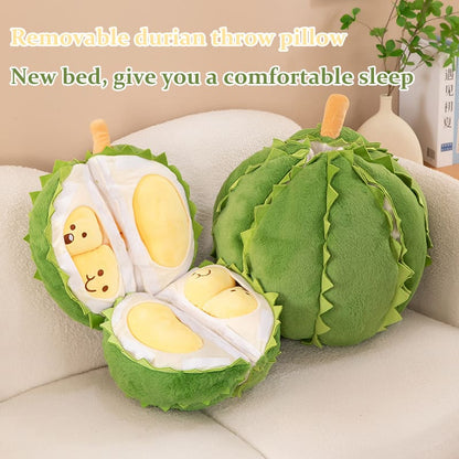 Durian Plush Toy Pillow Stress-Relief Doll Large Plushie