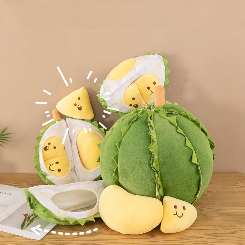 Durian Plush Toy Pillow Stress-Relief Doll Large Plushie