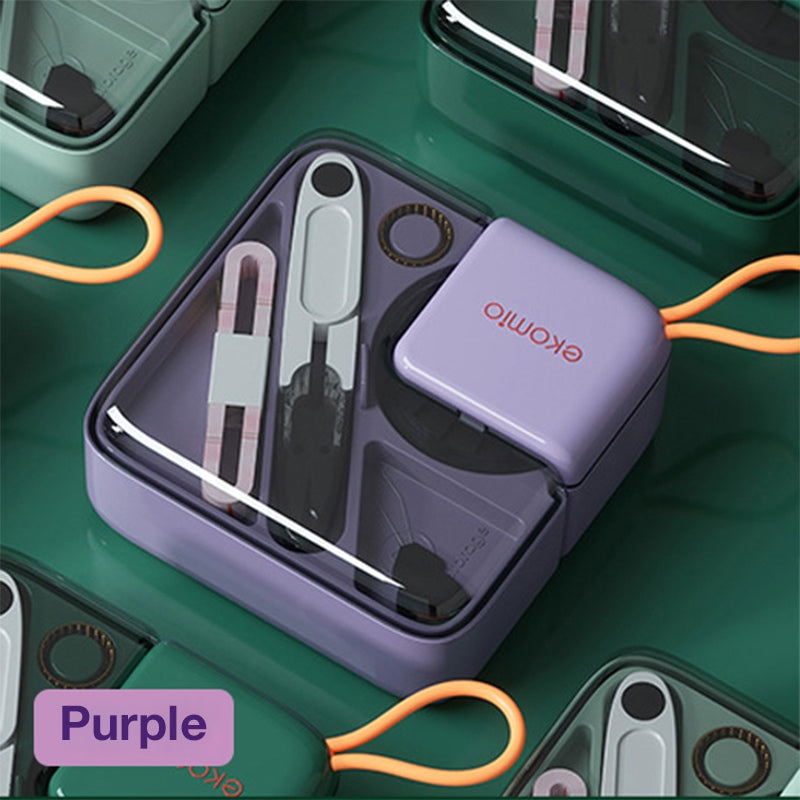Portable Sewing Kit Set, Multifunctional High-End Hand Sewing Box with Thread, Needles, and Repair Tools