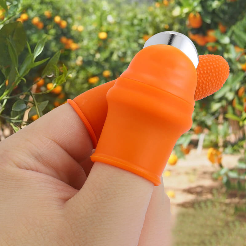 Thumb Knife Vegetable Picking Tool With Finger Sleeves