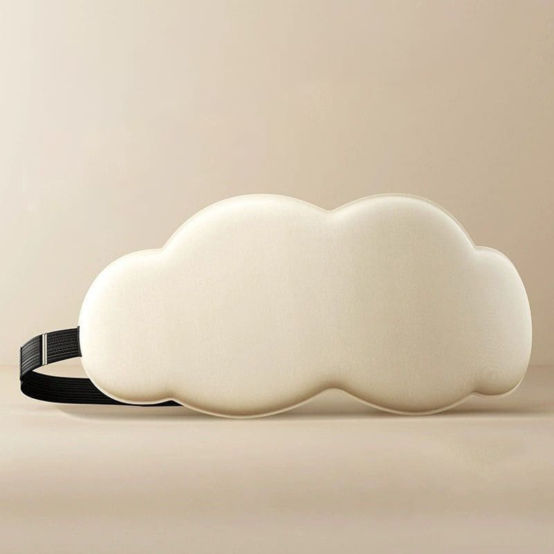 6D Stereo Cloud Sleep Mask for Sleep, Light-Blocking and Breathable