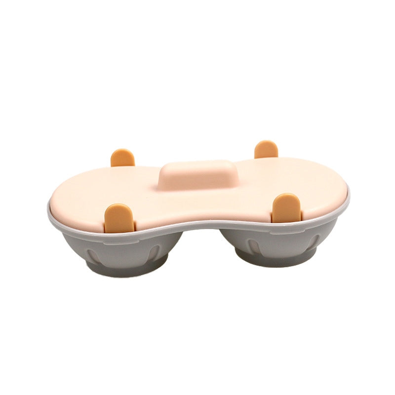Microwave Multifunctional Egg Steamer, Creative Poached Egg and Boiled Egg Cooker, High-Temperature Resistant Plastic