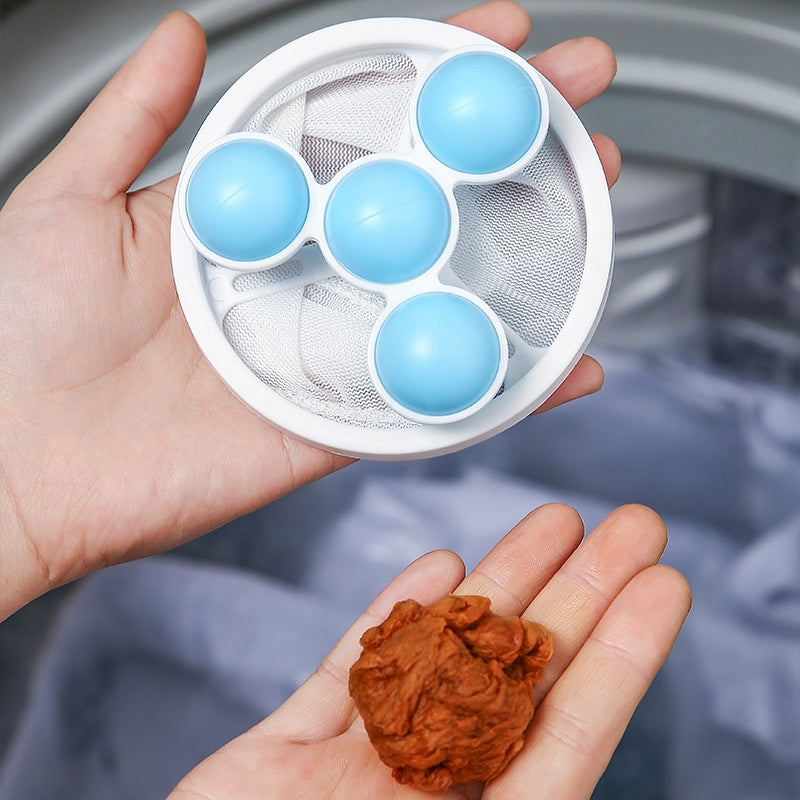 Washing Machine Lint Filter Bag Hair Remover