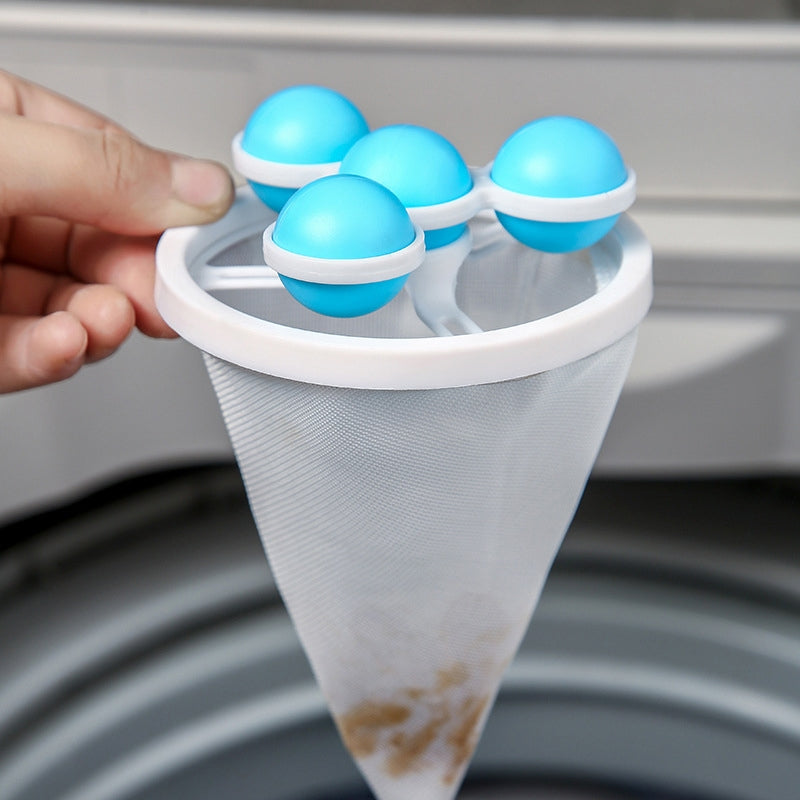 Washing Machine Lint Filter Bag Hair Remover