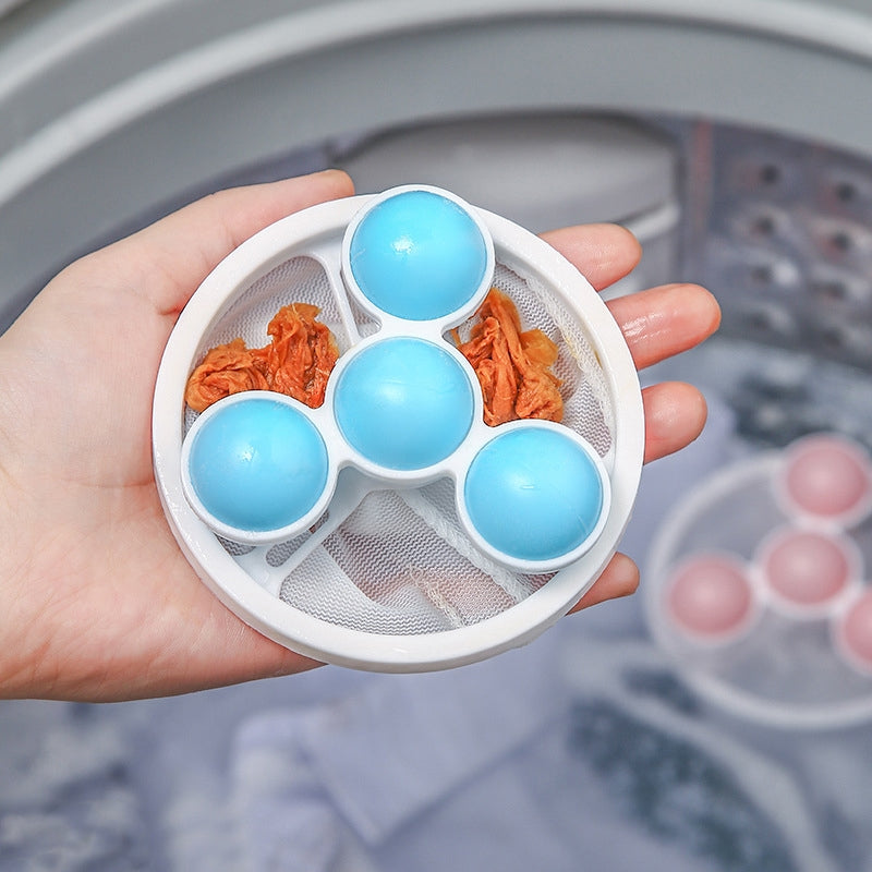 Washing Machine Lint Filter Bag Hair Remover