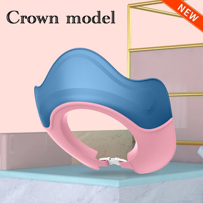Baby Shampoo Cap, Waterproof Ear Protection Soft Rubber Bath Hat