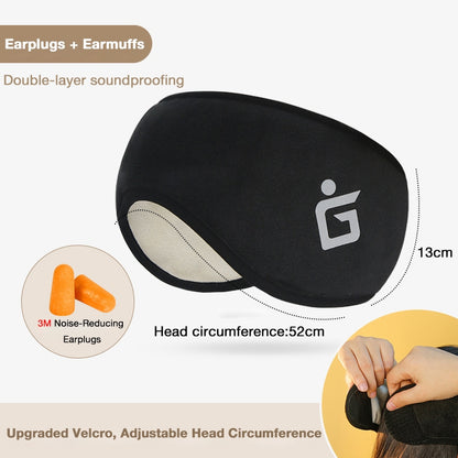 Sleep Mask and Ear Muffs – Ultra-Effective Noise-Canceling for Restful Sleep