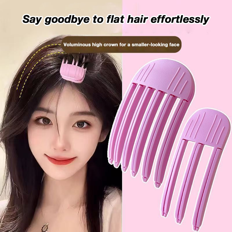 High Crown Styling Tool-Wind Styling Comb for Root Shaping and Volumizing Clip for Bangs and Crown
