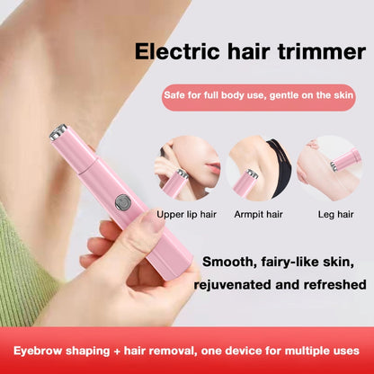 Unisex Electric Hair Removal and Nose Hair Trimmer for Men and Women