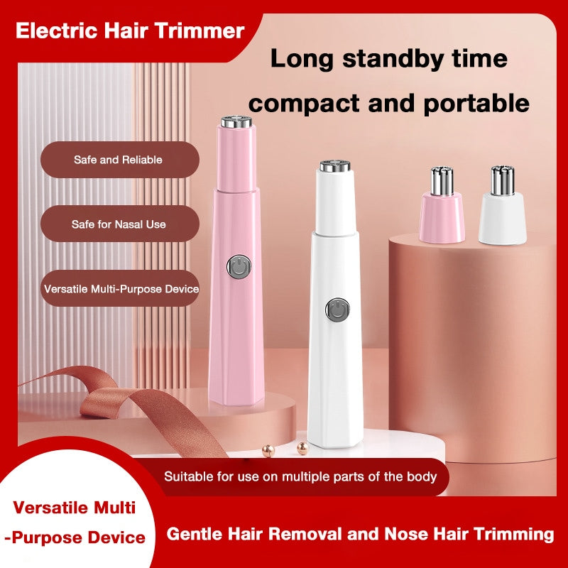 Unisex Electric Hair Removal and Nose Hair Trimmer for Men and Women