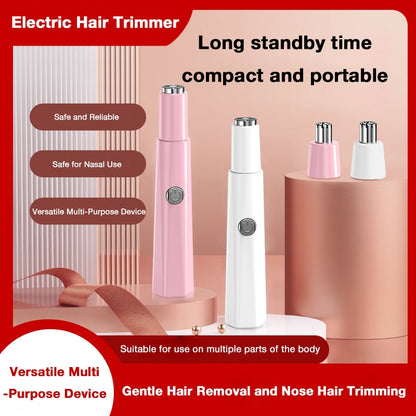 Unisex Electric Hair Removal and Nose Hair Trimmer for Men and Women