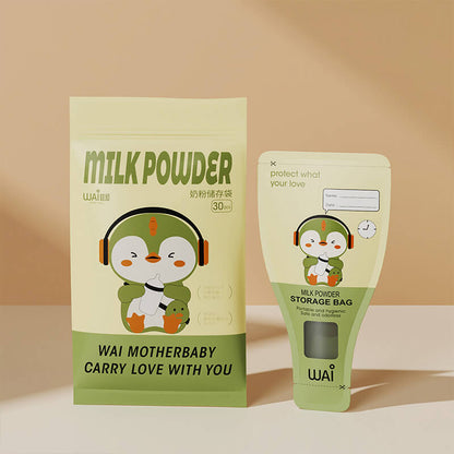 Portable Sealing Storage and Portioning Bags for Baby Formula – Ideal for Travel and Freshness Preservation