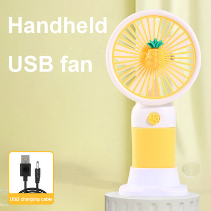 Mini Handheld Portable Fan With Stand