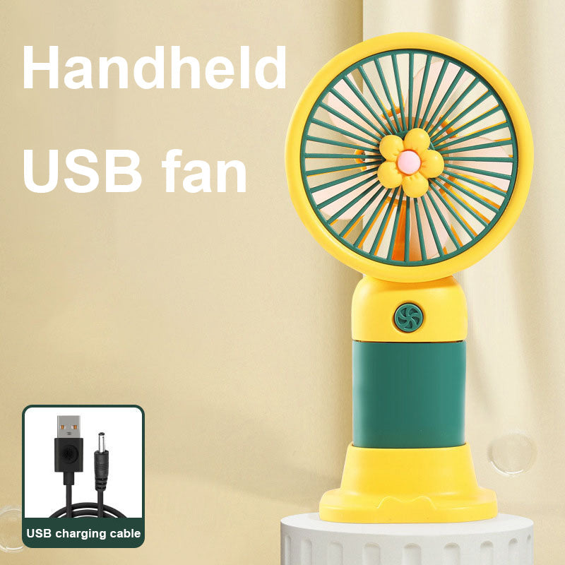 Mini Handheld Portable Fan With Stand
