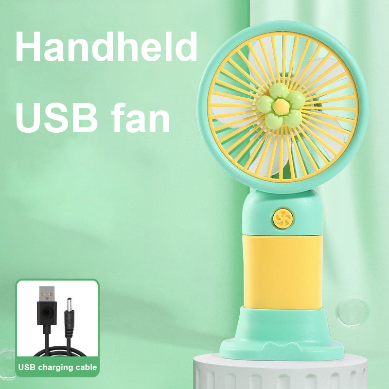 Mini Handheld Portable Fan With Stand