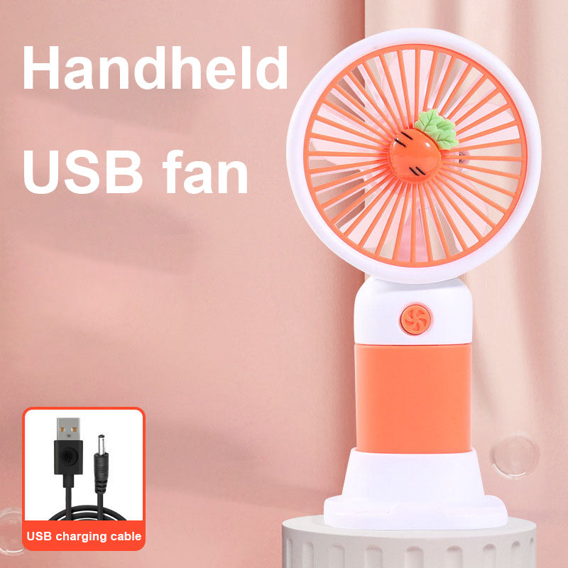 Mini Handheld Portable Fan With Stand
