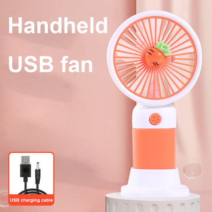 Mini Handheld Portable Fan With Stand