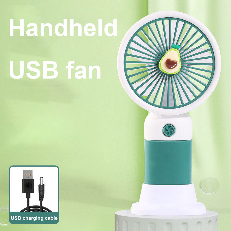 Mini Handheld Portable Fan With Stand