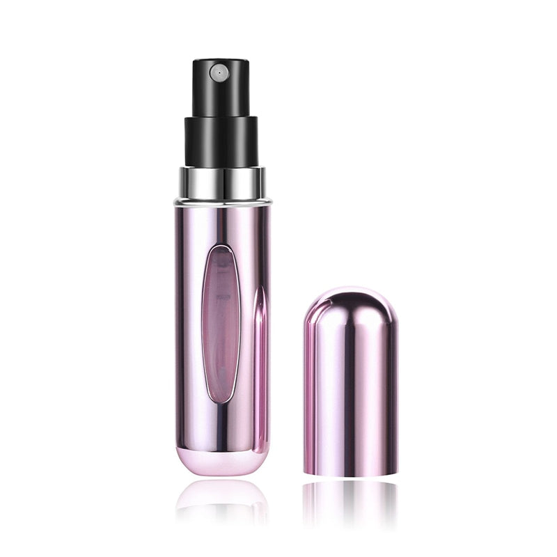 Perfume Refill Bottle with Bottom Self-Pump, Portable Spray Bottle for Fragrance