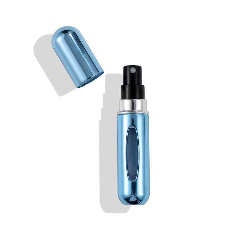 Perfume Refill Bottle with Bottom Self-Pump, Portable Spray Bottle for Fragrance