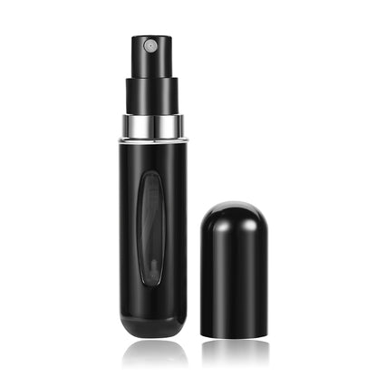 Perfume Refill Bottle with Bottom Self-Pump, Portable Spray Bottle for Fragrance