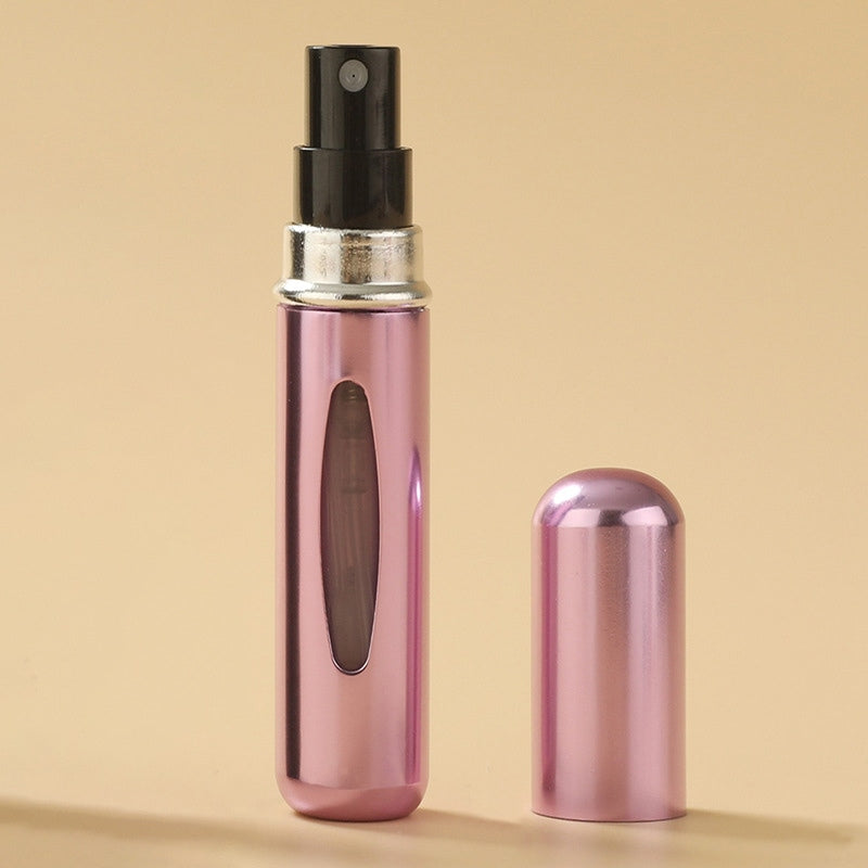 Perfume Refill Bottle with Bottom Self-Pump, Portable Spray Bottle for Fragrance