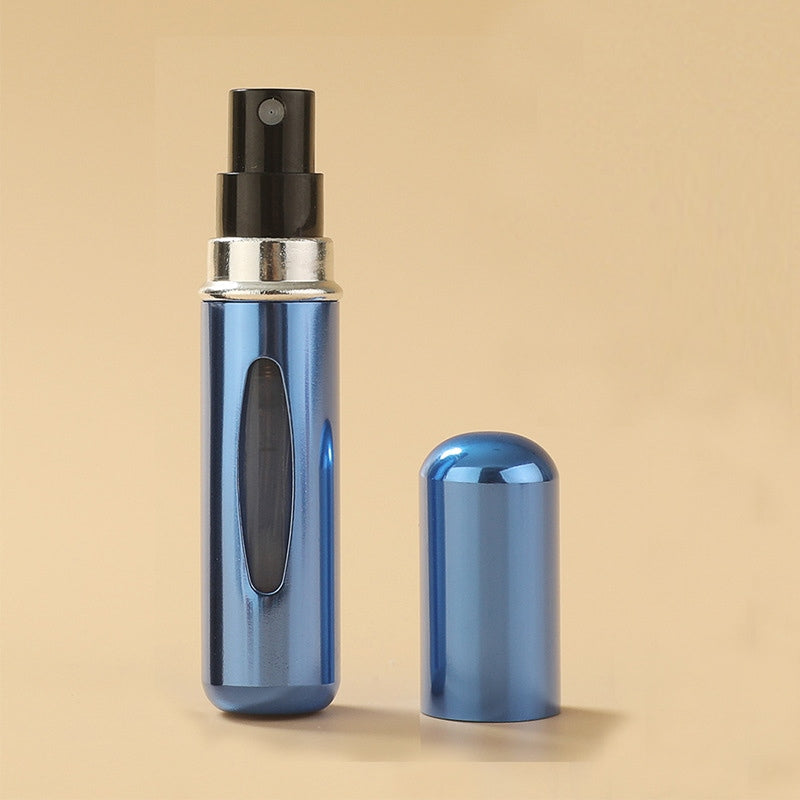 Perfume Refill Bottle with Bottom Self-Pump, Portable Spray Bottle for Fragrance