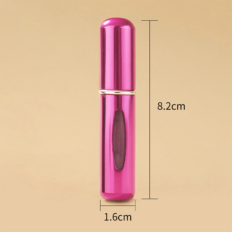 Perfume Refill Bottle with Bottom Self-Pump, Portable Spray Bottle for Fragrance