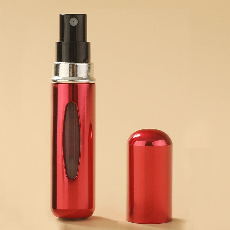 Perfume Refill Bottle with Bottom Self-Pump, Portable Spray Bottle for Fragrance