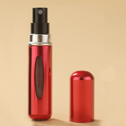 Perfume Refill Bottle with Bottom Self-Pump, Portable Spray Bottle for Fragrance