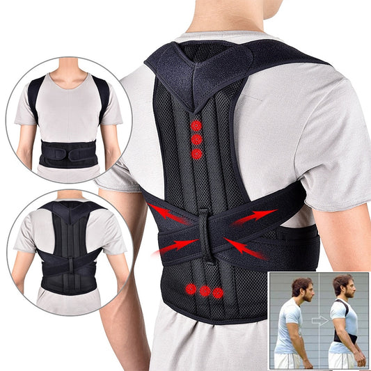 Unisex Invisible Posture Corrector Strap, Anti-Kyphosis Back Support Belt