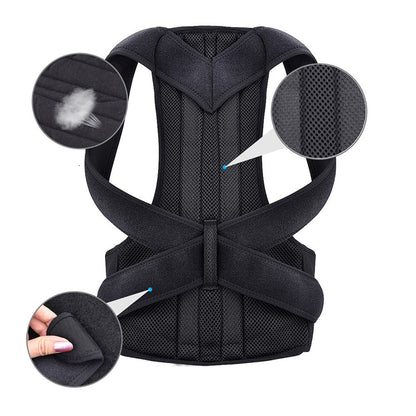 Unisex Invisible Posture Corrector Strap, Anti-Kyphosis Back Support Belt