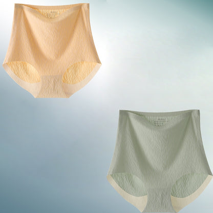 2 Pieces-Summer Cotton Antibacterial Breathable Underwear for Women