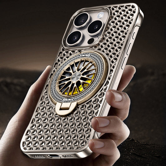 iPhone Breathable Heat Dissipation Anti-fall Mobile Phone Case
