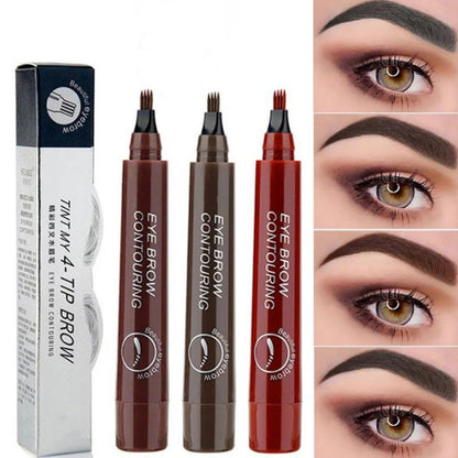 কাঁটাযুক্ত জল ভ্রু পেন্সিল পুরু রড তরল ভ্রু পেন্সিল