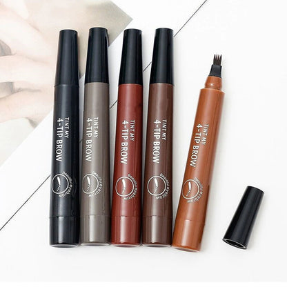 কাঁটাযুক্ত জল ভ্রু পেন্সিল পুরু রড তরল ভ্রু পেন্সিল