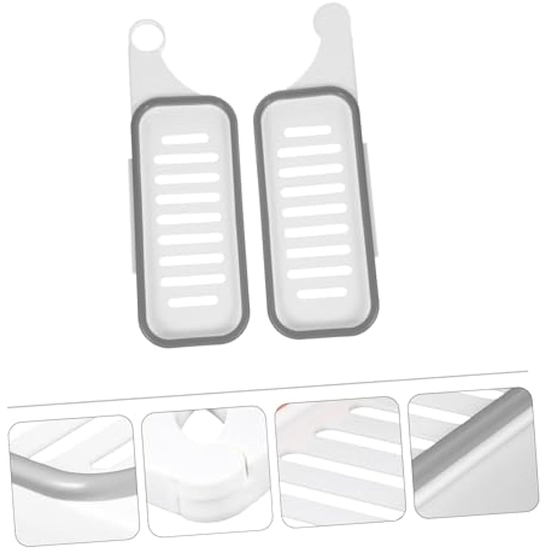 Rotatable Storage Rack for Bathroom & Toilet
