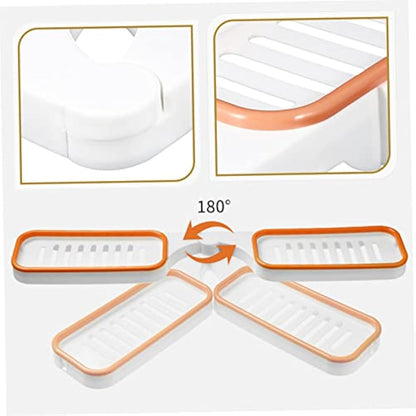 Rotatable Storage Rack for Bathroom & Toilet