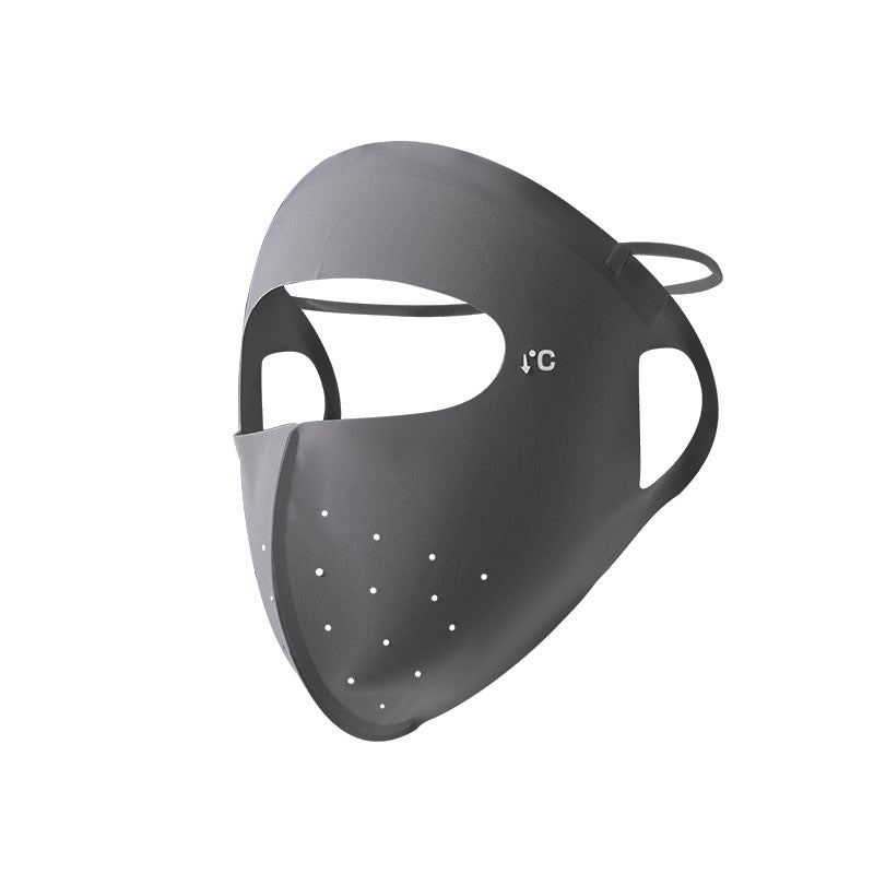 Full-face Sun Protection Mask With UV Protection,  Made Of Ice Silk Material