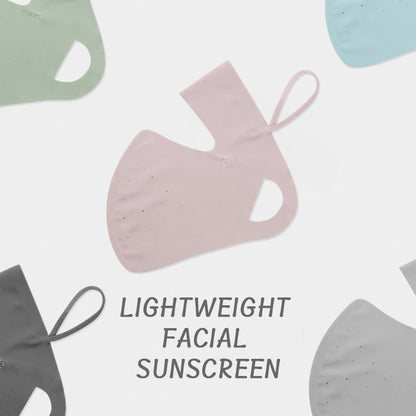 Full-face Sun Protection Mask With UV Protection,  Made Of Ice Silk Material