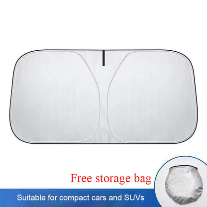 Car Sunshade Heat Insulation Shield, UV Protection and Opaque