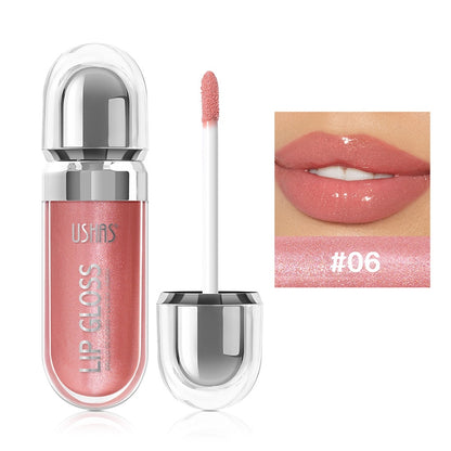 11 Colors of Pearlescent Lip Glaze, Moisturizing And Long-Lasting Mirror Liquid Lipstick