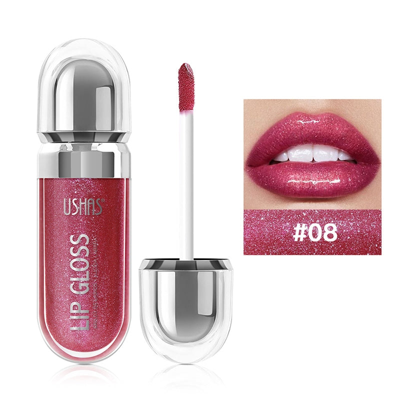 11 Colors of Pearlescent Lip Glaze, Moisturizing And Long-Lasting Mirror Liquid Lipstick