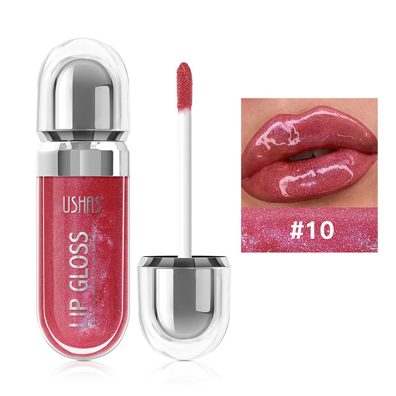 11 Colors of Pearlescent Lip Glaze, Moisturizing And Long-Lasting Mirror Liquid Lipstick