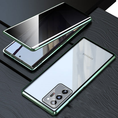 Samsung Anti-Peeping Phone Case, Full-Cover Magnetic Metal Protective Case