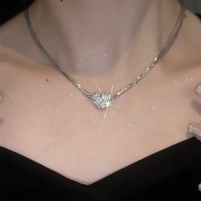 Magnetic Love Patchwork Necklace