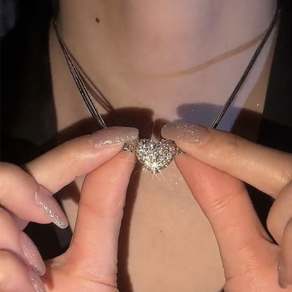 Magnetic Love Patchwork Necklace
