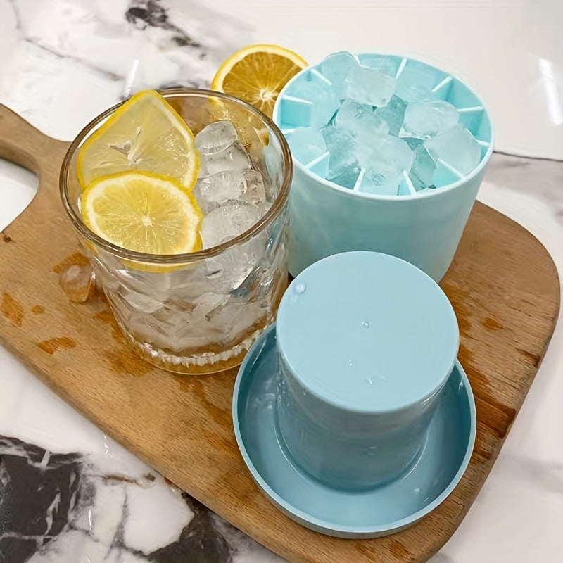 Silicone Cylinder Ice Grid Ice Maker Ice Cube Mold Creativity Mini Ice Bucket