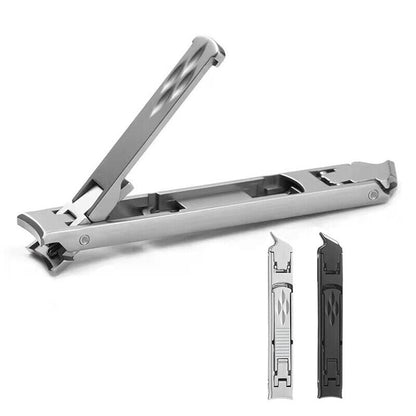 Double-head Folding Oblique Stainless Steel Nail Clippers